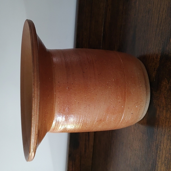Wheel Thrown Vase Ceramic Pottery by Mason,  Pioneer Pottery Fall Color - Picture 1 of 9